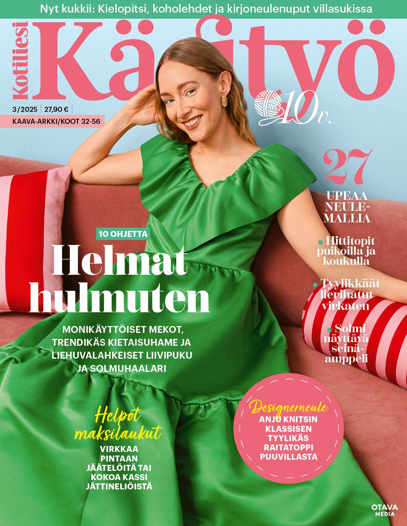 Kansikuva Kotiliesi Käsityö 2025