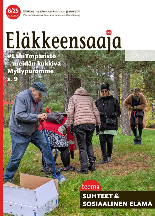 Kansikuva Eläkkeensaaja 2025