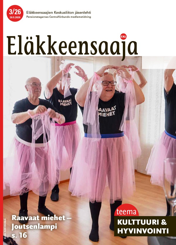 Kansikuva Eläkkeensaaja 2026