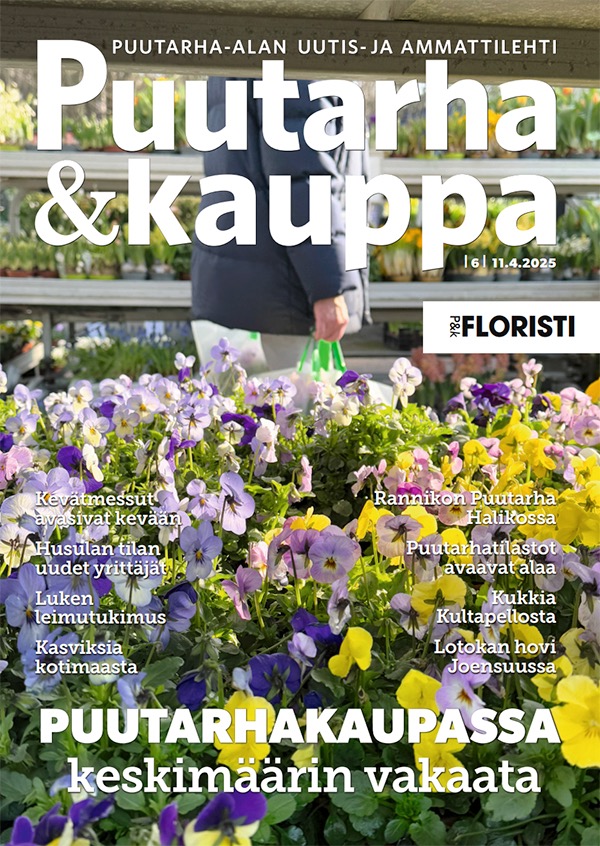 Kansikuva Puutarha&kauppa 2025