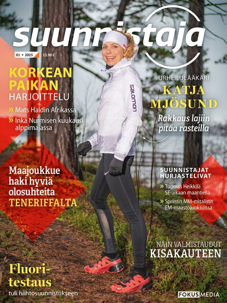 Kansikuva Suunnistaja 2025