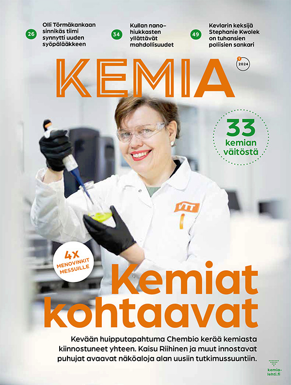 Kansikuva Kemia-lehti 2025