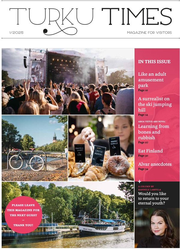 Kansikuva Turku Times 2025