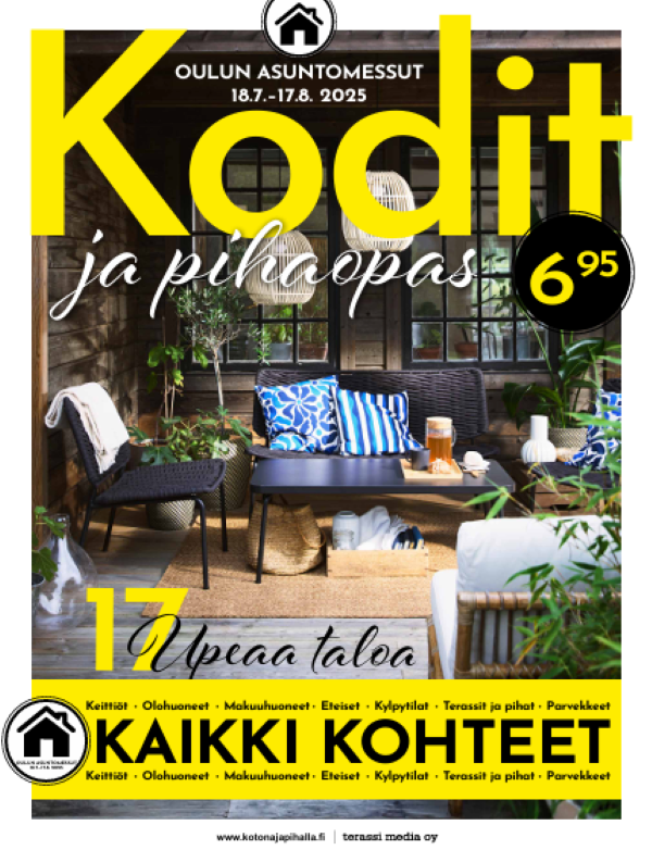 Kansikuva Asuntomessujen PIHAOPAS 2025