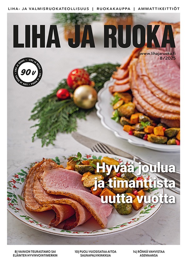 Kansikuva Liha ja ruoka 2026