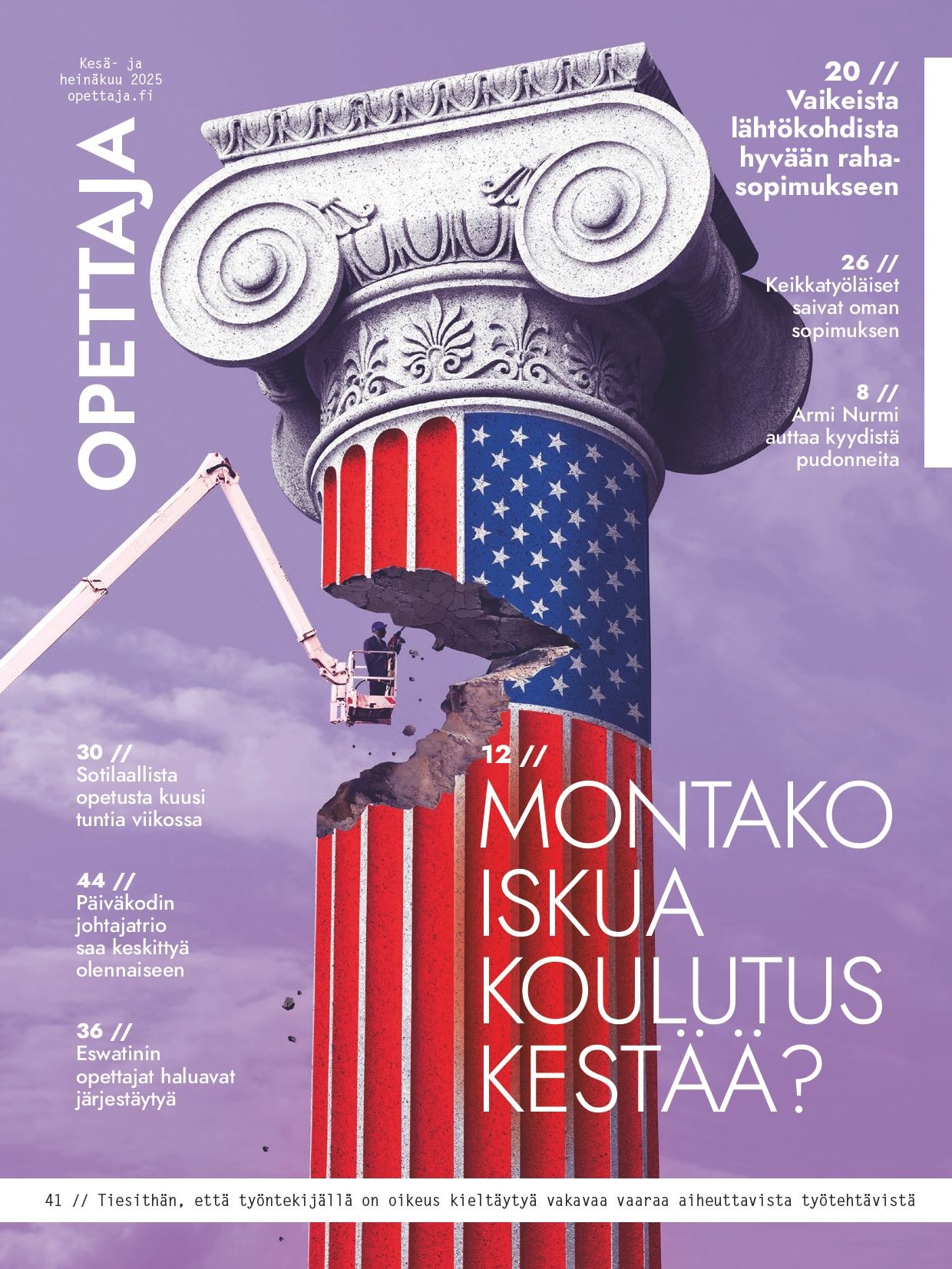 Kansikuva Opettaja 2026