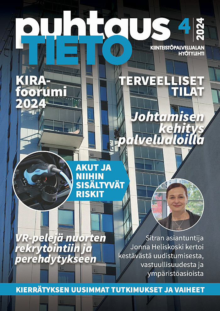 Kansikuva puhtausTieto 2025