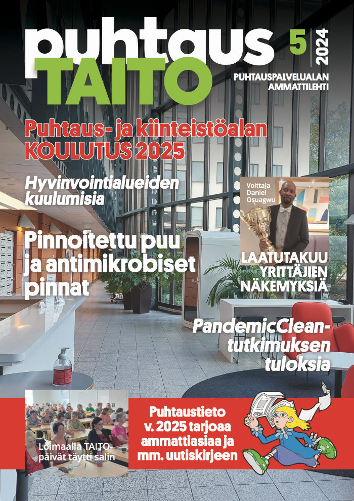 puhtausTaito kansi