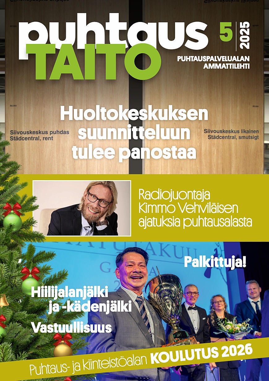 Kansikuva puhtausTaito 2026