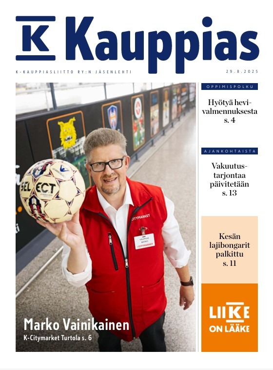 Kansikuva Kauppias 2025