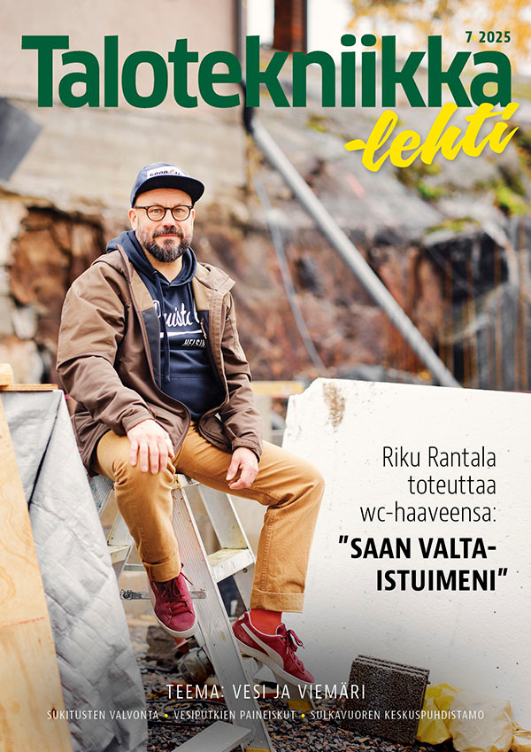 Kansikuva Talotekniikka-lehti 2025