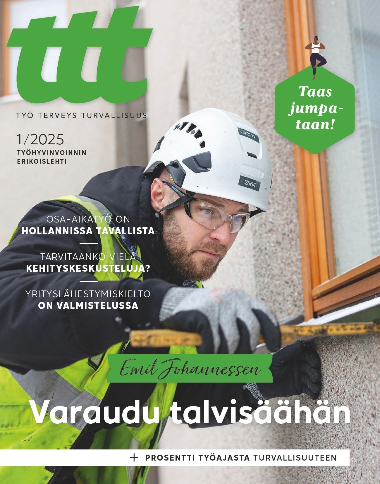 Työ Terveys Turvallisuus kansi