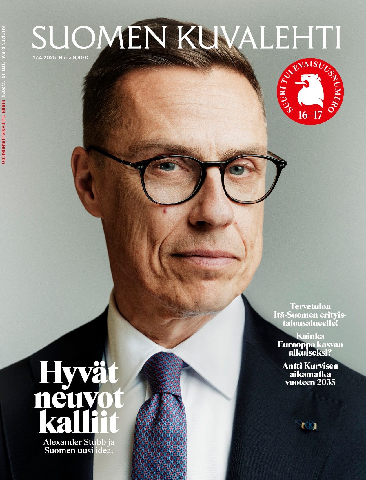 Kansikuva Suomen Kuvalehti 2025