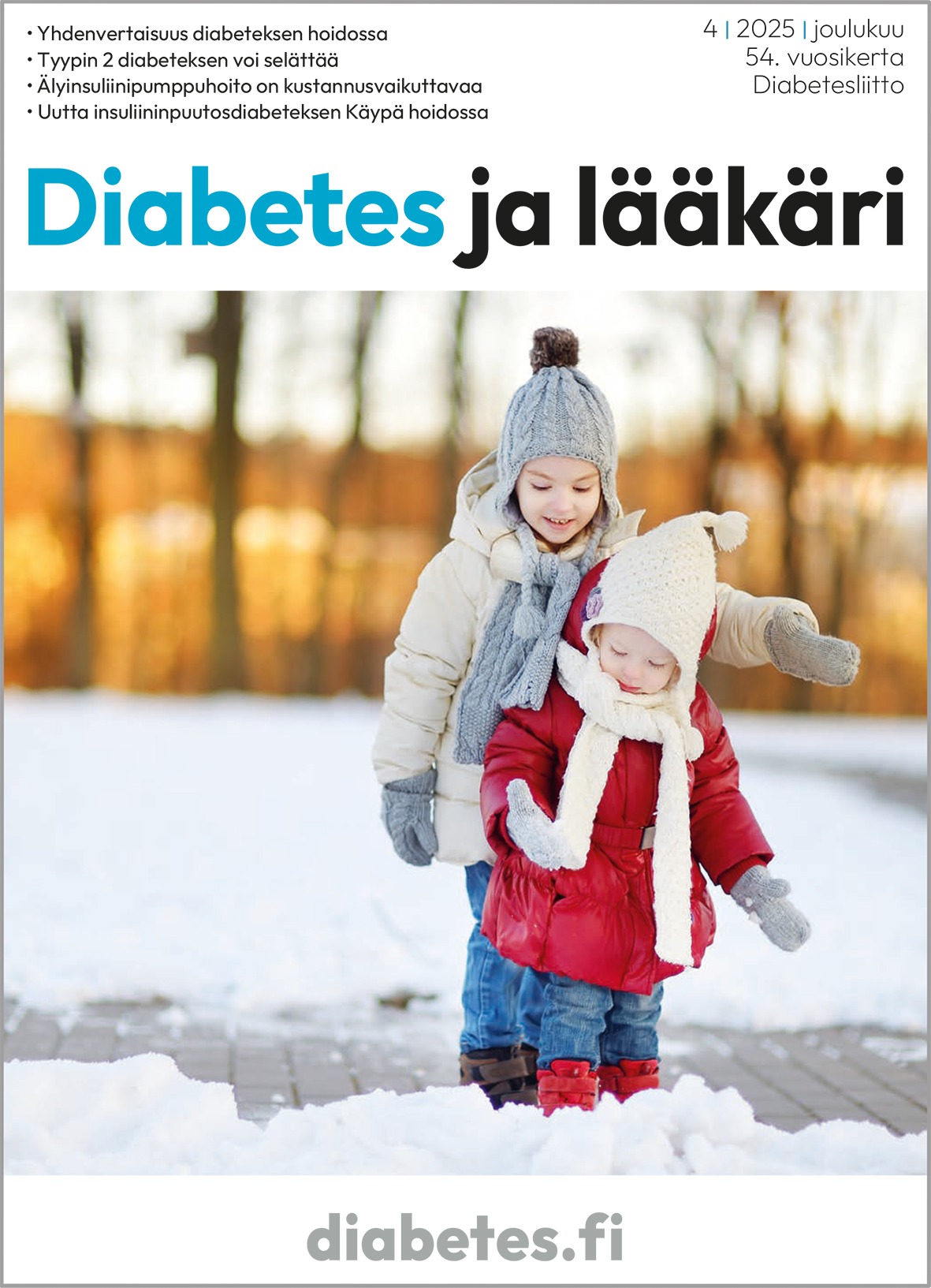 Kansikuva Diabetes ja lääkäri 2026