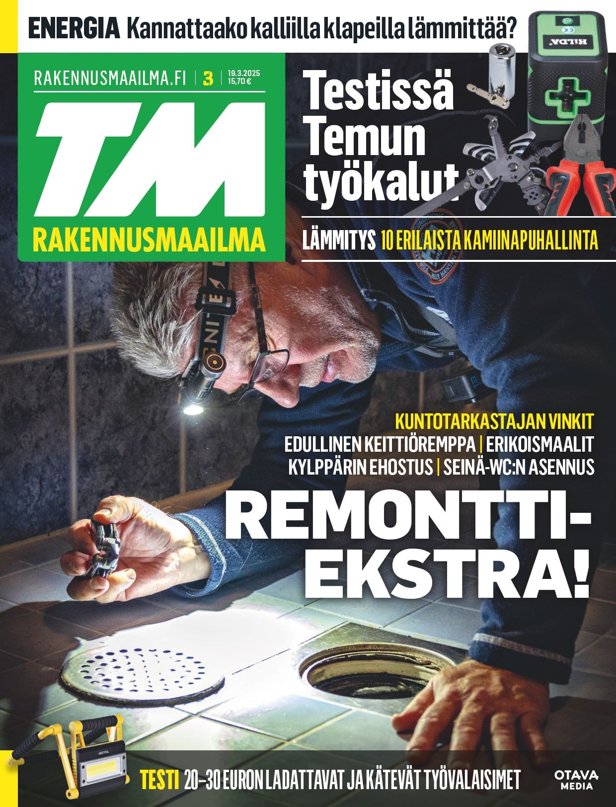 TM Rakennusmaailma kansi