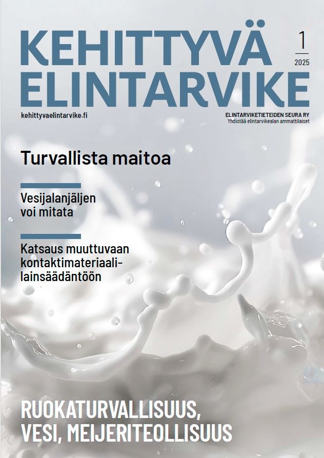 Kehittyvä Elintarvike kansi