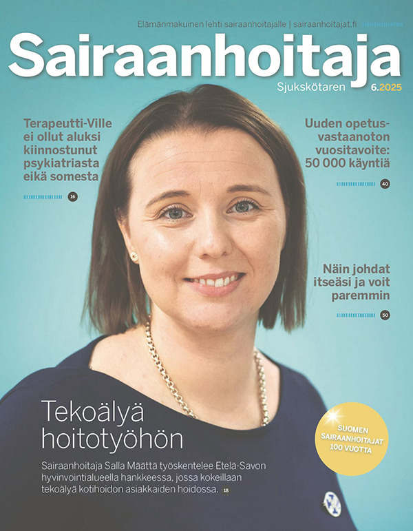 Sairaanhoitaja kansi