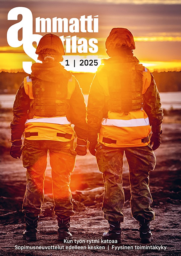 Kansikuva Ammattisotilas 2025