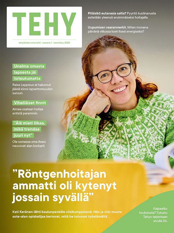 Tehy-lehti kansi