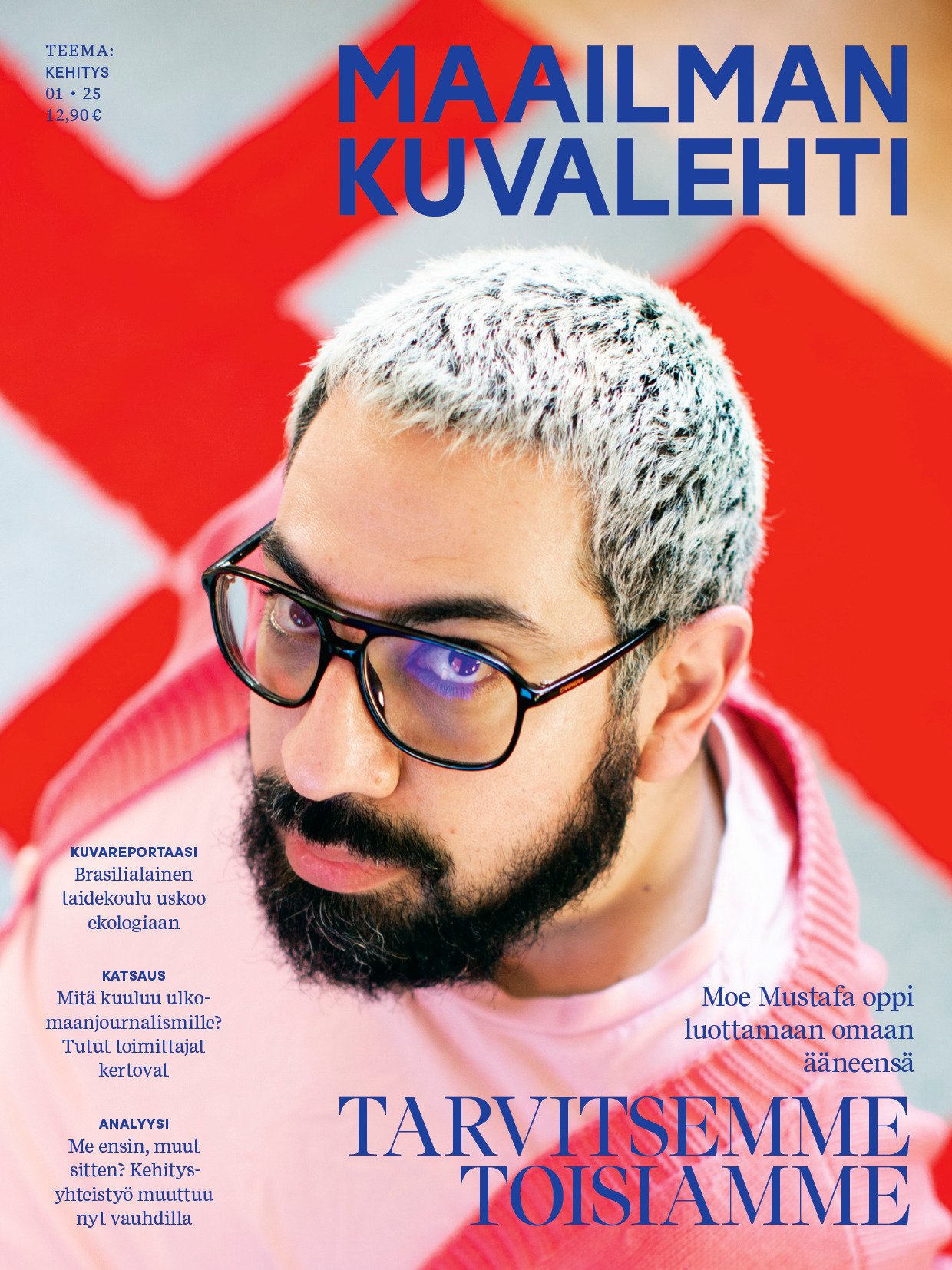 Kansikuva Maailman Kuvalehti 2025